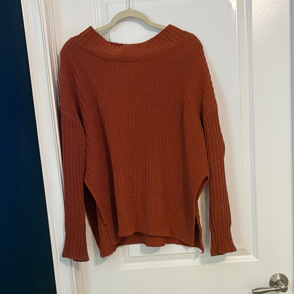 Cozy Rust Sweater